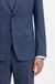 Two-piece slim-fit suit in micro-patterned stretch cloth