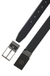 Reversible belt in Italian leather with interchangeable buckles