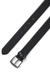 Italian-leather belt with Double B monogram