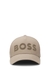 Cotton-twill cap with structured logo