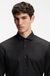 Regular-fit shirt in structured Italian cotton