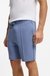 Cotton-blend shorts with piped trims