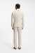 Two-piece slim-fit suit in micro-patterned fabric