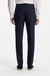Two-piece slim-fit suit in micro-patterned fabric