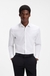 Slim-fit shirt in easy-iron cotton poplin
