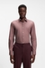 Slim-fit shirt in easy-iron cotton poplin