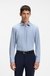 Slim-fit shirt in easy-iron cotton poplin
