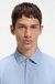 Slim-fit shirt in easy-iron cotton poplin