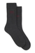 Two-pack of regular-length logo socks