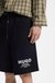 Loose-fit shorts in cotton terry with logo print