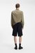 Loose-fit shorts in cotton terry with logo print