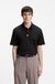 Interlock-cotton polo shirt with stacked logo