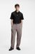 Interlock-cotton polo shirt with stacked logo