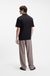 Interlock-cotton polo shirt with stacked logo