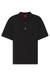 Interlock-cotton polo shirt with stacked logo