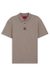 Interlock-cotton polo shirt with stacked logo