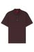 Interlock-cotton polo shirt with stacked logo