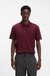 Interlock-cotton polo shirt with stacked logo