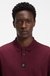 Interlock-cotton polo shirt with stacked logo