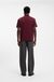 Interlock-cotton polo shirt with stacked logo