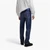 Regular-Fit Jeans In Dark-Blue Stonedwashed Denim