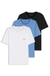 Three-pack cotton T-shirts