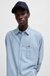 Cotton-twill cap with embroidered stacked logo
