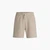 Split-Hem Waffle Cotton Blend Shorts