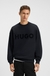 Oversized-fit sweatshirt in cotton terry with tonal logo