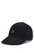 Cotton-twill cap with stacked logo