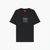 Split Logo Print Cotton Jersey Tee