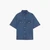 Contrast Stitch Blue Denim Oversized Shirt