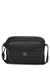 Twill crossbody bag with stacked-logo hardware
