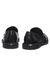 Leather loafers with penny trim
