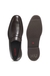 Leather loafers with penny trim