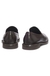Leather loafers with penny trim