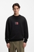 Cotton-terry sweatshirt with gradient logo