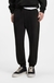 Cotton-terry tracksuit bottoms with gradient logo