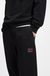 Cotton-terry tracksuit bottoms with gradient logo