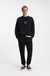 Cotton-terry tracksuit bottoms with gradient logo
