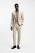 Extra-slim-fit suit in wool-blend poplin