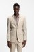 Extra-slim-fit suit in wool-blend poplin