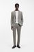 Extra-slim-fit suit in wool-blend poplin