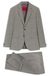 Extra-slim-fit suit in wool-blend poplin