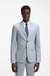 Extra-slim-fit suit in wool-blend poplin
