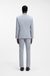 Extra-slim-fit suit in wool-blend poplin
