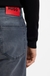 Slim-fit jeans in ash-blue stretch denim