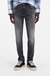 Slim-fit jeans in grey stretch denim