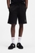 Cotton-terry shorts with tortoiseshell logo