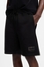 Cotton-terry shorts with tortoiseshell logo